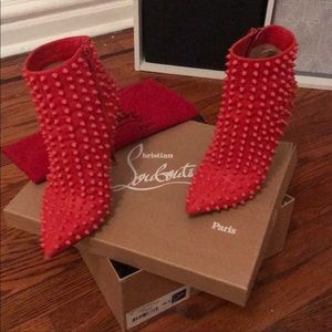 Christian Louboutins snakilta 120 nappa size 36.5